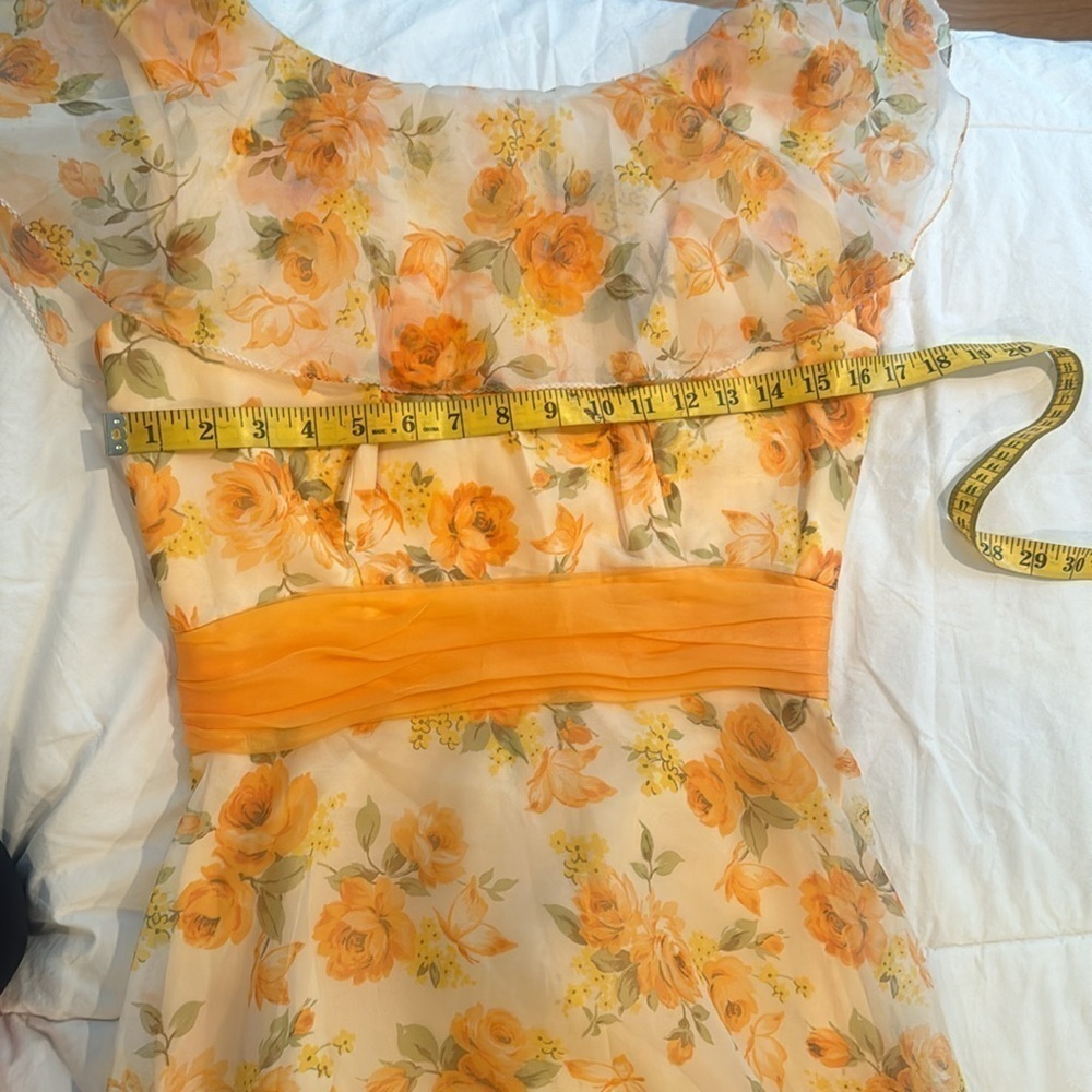 Sylvia Ann 1970’s prom dress or cocktail dress - Picture 9 of 13